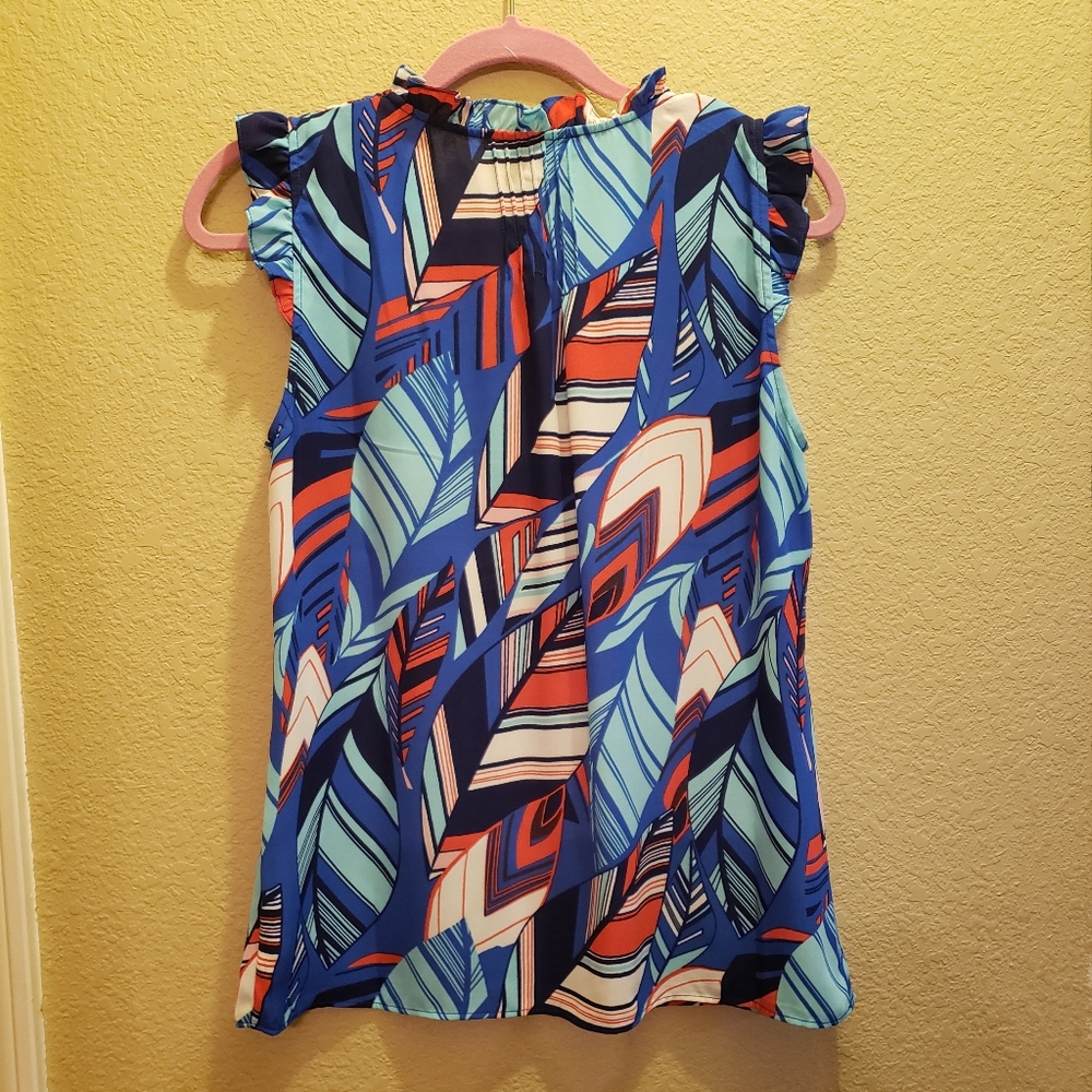 4/$25🌻Rose and Olive Blouse